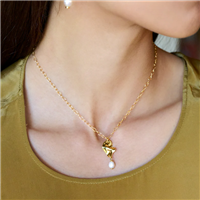 Necklace Rosso Prezioso Woman in Silver Perla CD 25078EU/SS - CD 25078EU/SS